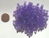 200 6mm Acrylic Faceted Bicone Tanzanite